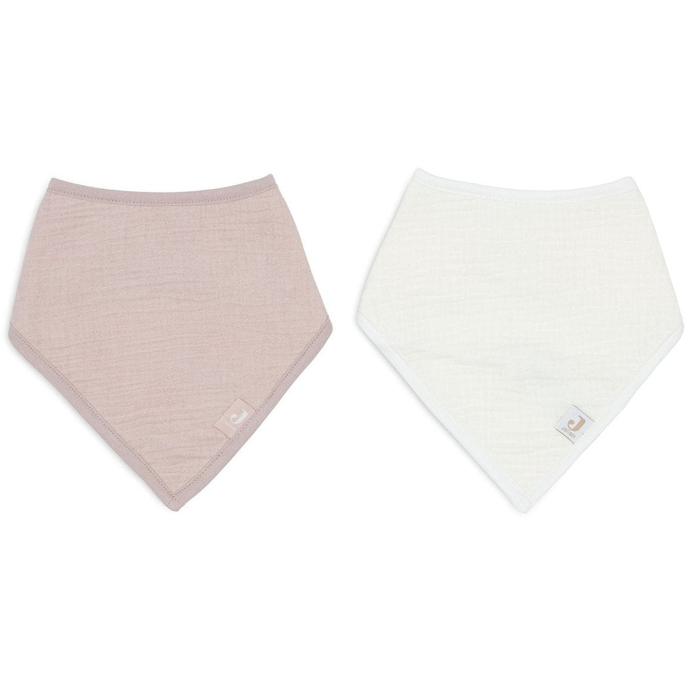 Jollein Slab Bandana - Wild Rose/Oatmeal 2pack