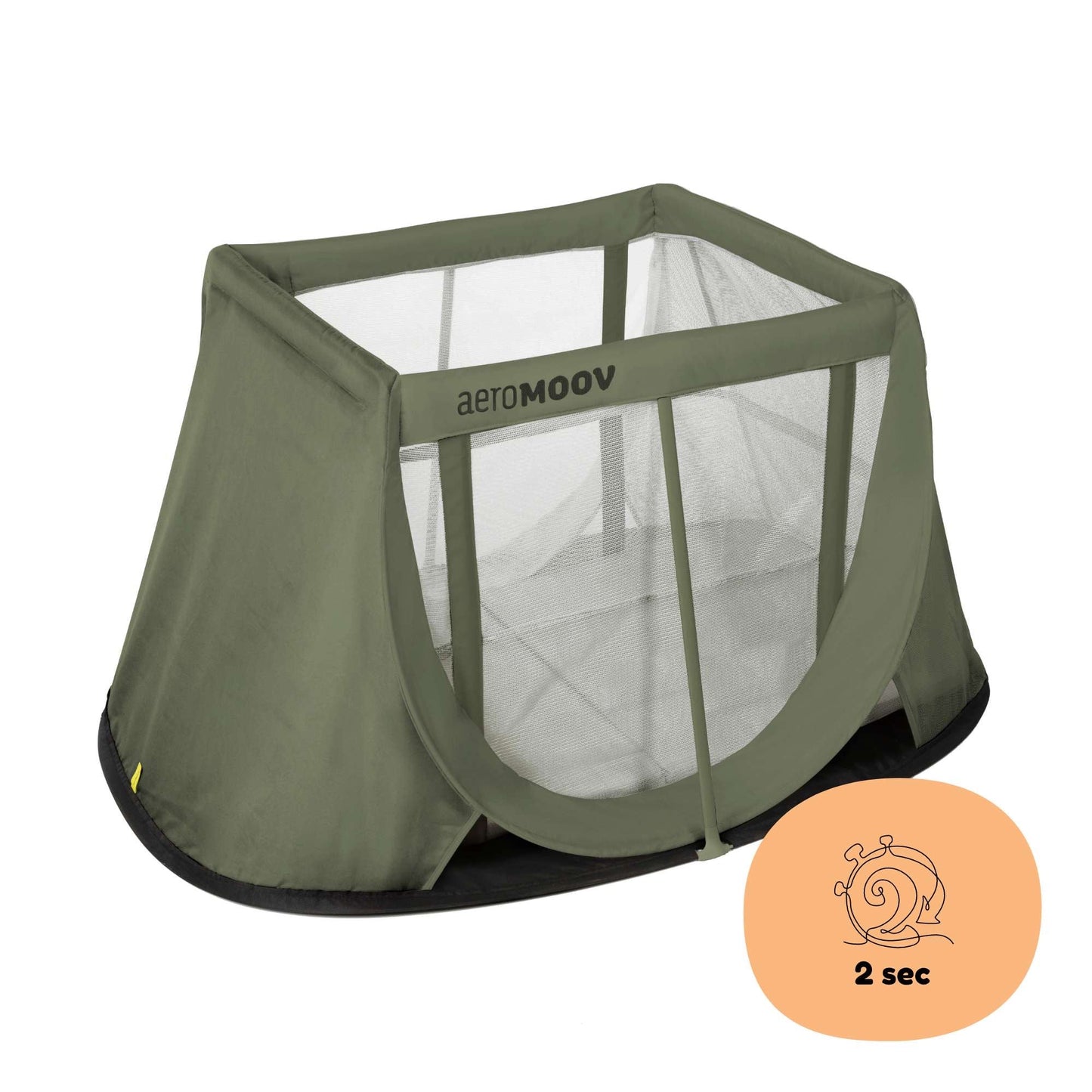 Aeromoov Reisbed Instant Travel Cot voor Baby en Peuter - Green Moss