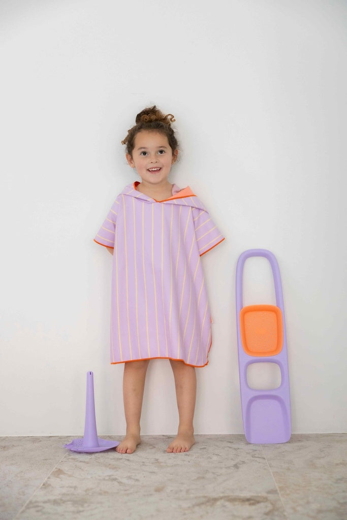 Quut - Poncho Hoodie - 60x60 Lavender