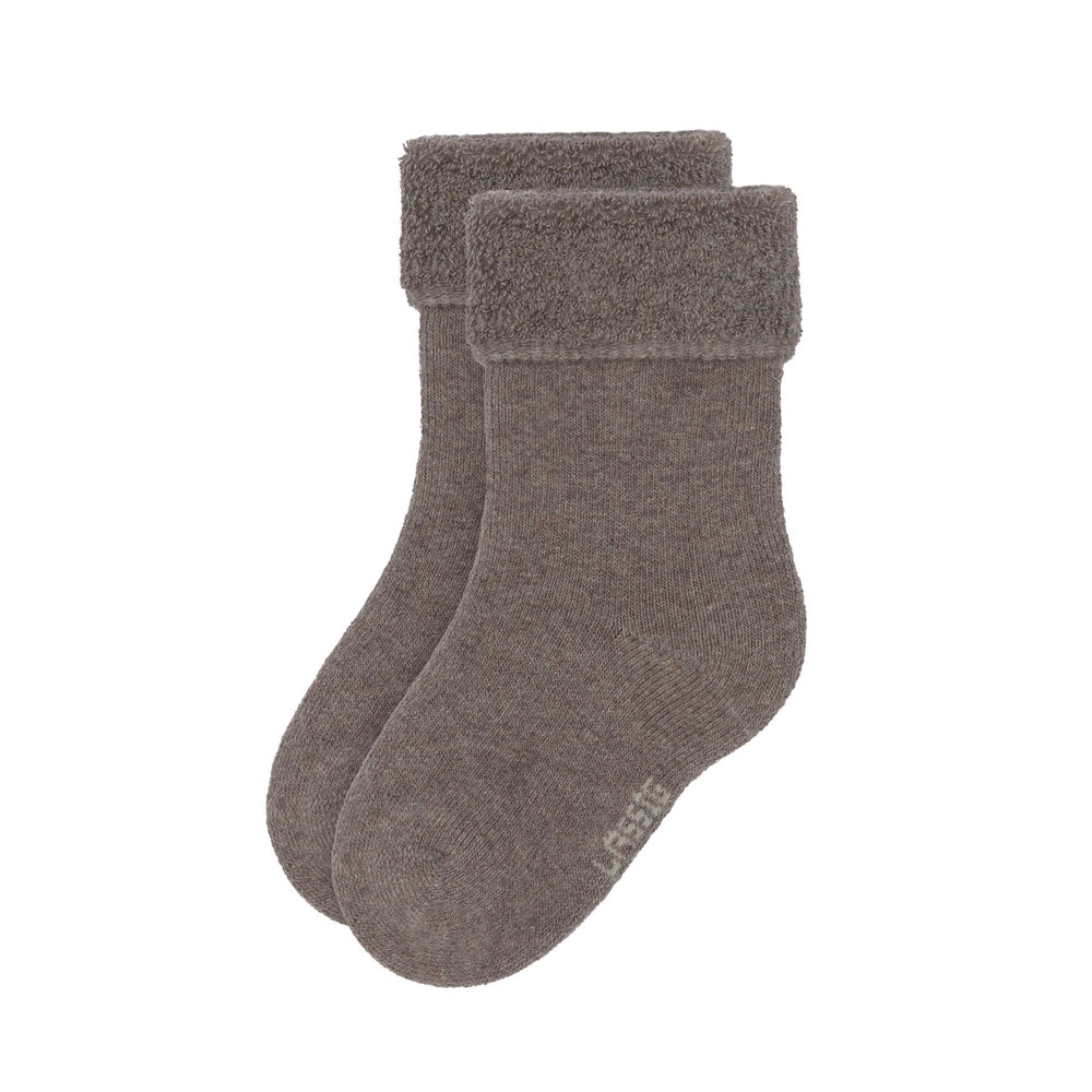 Lässig 3-pack Terry Sokken GOTS - Brown Beige