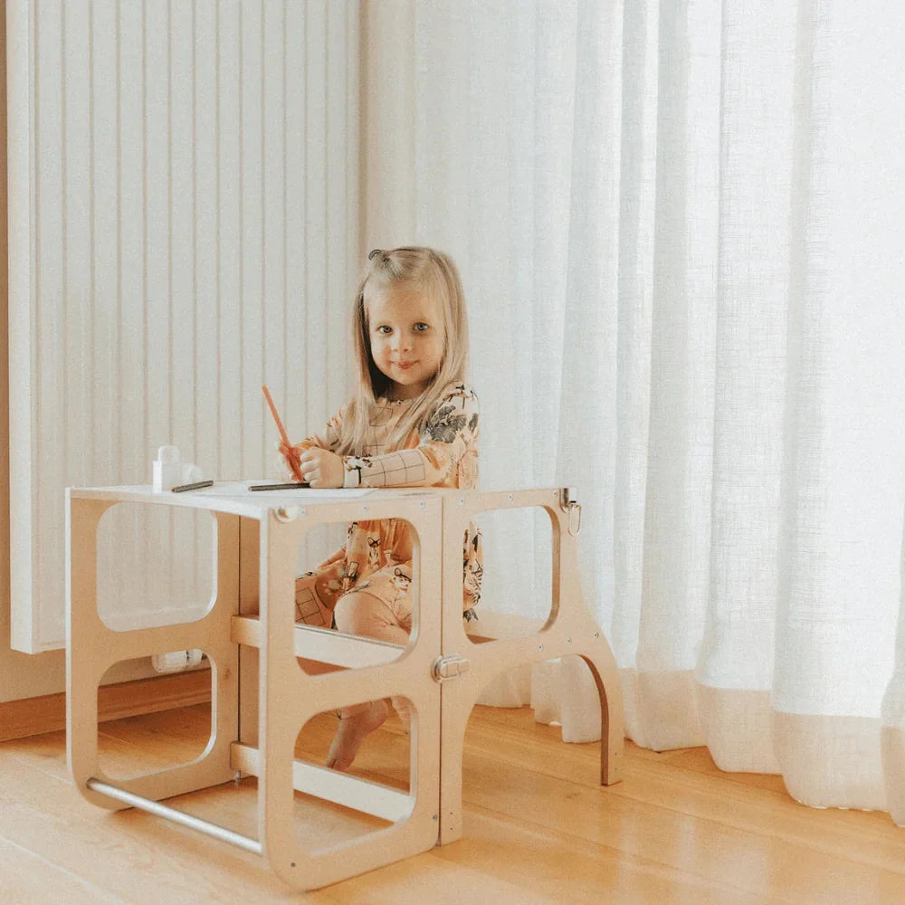 Ette Tete Step N' SIT Montessori Leertoren / Verhoogje - Hout