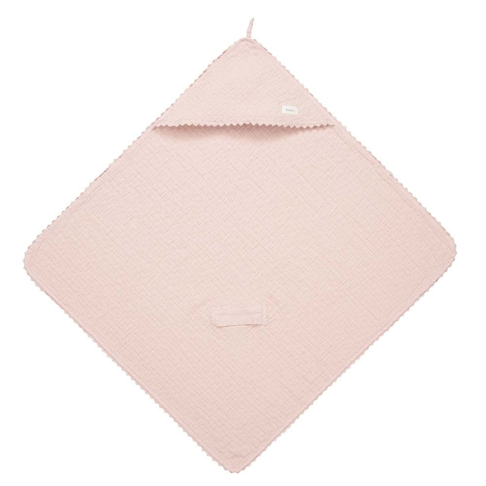 Koeka Omslagdoek Lace Elba - Blush | Wikkeldeken