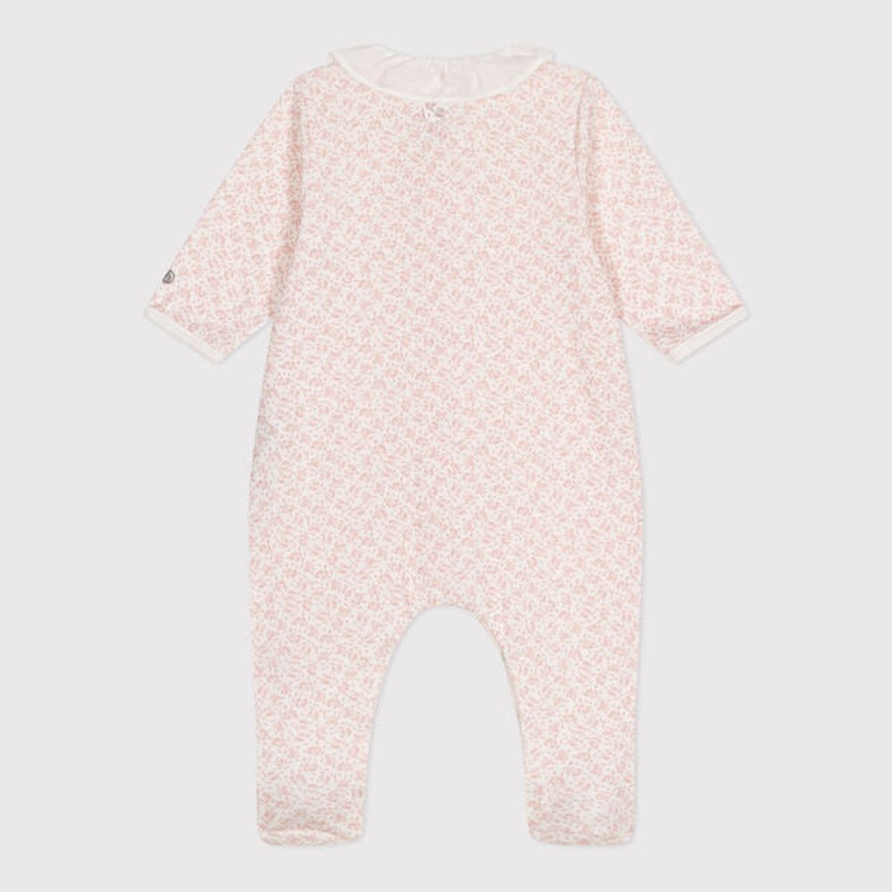Katoenen Baby Pyjama met Bloemenprint