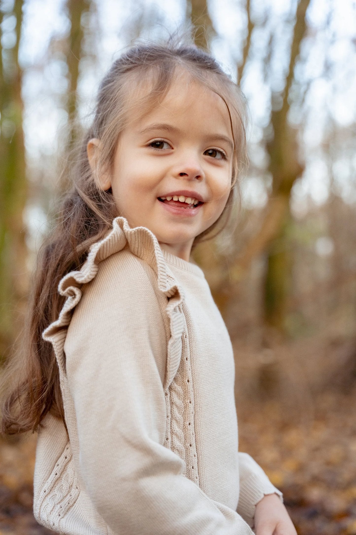 Little Dutch Gebreide Sweater - Sand
