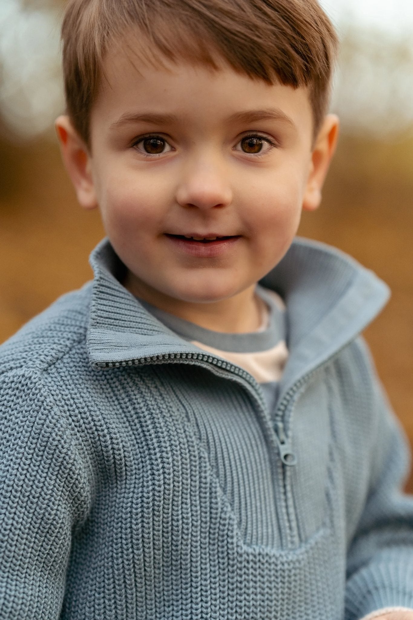 Little Dutch Gebreide Trui - Stone Blue