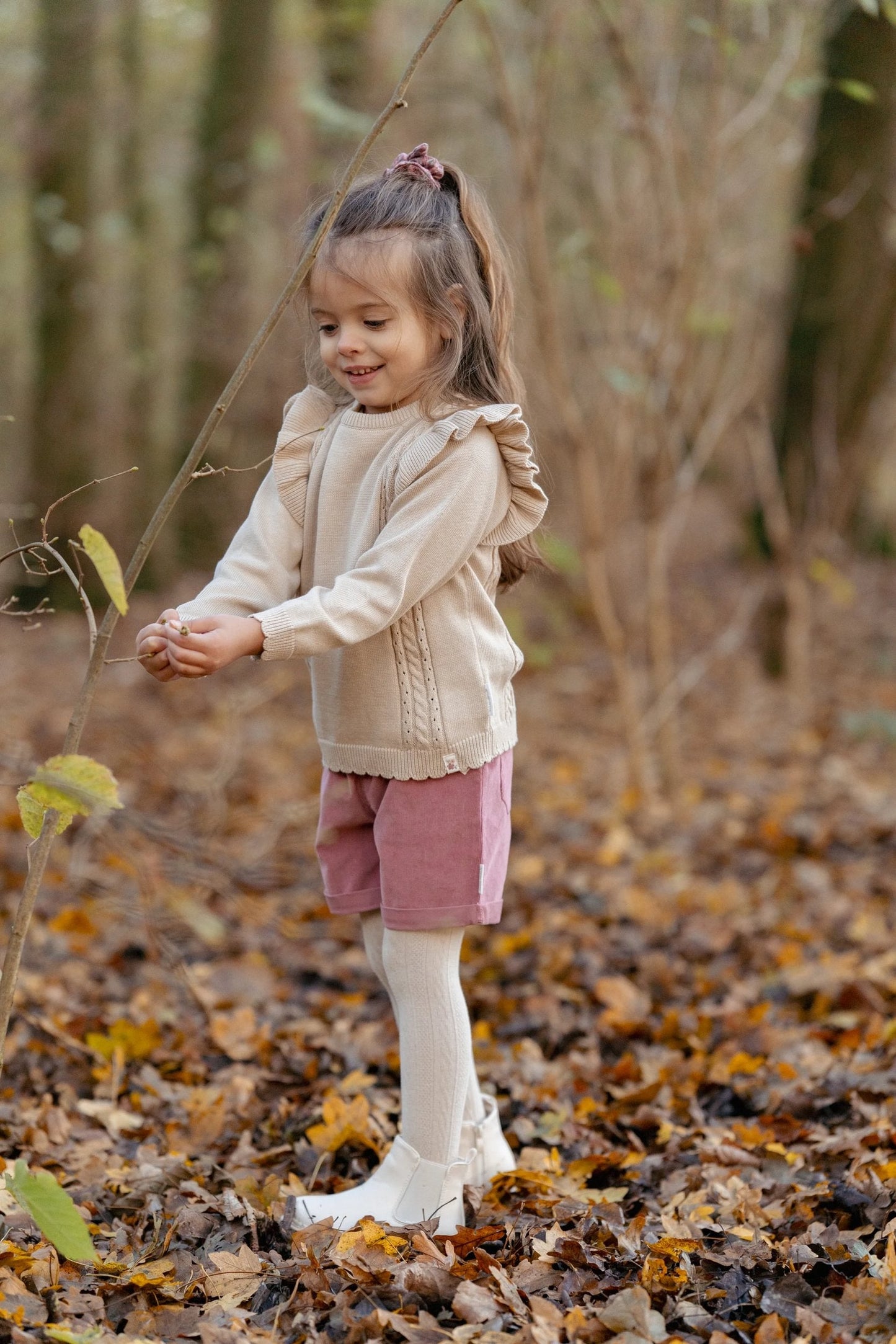 Little Dutch Gebreide Sweater - Sand