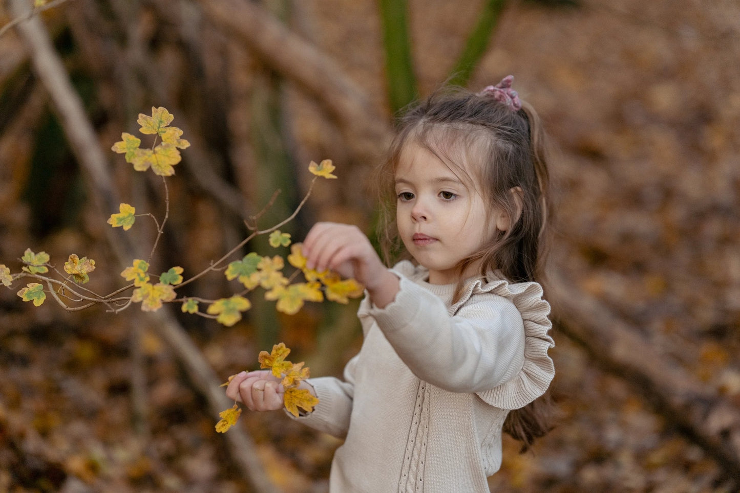 Little Dutch Gebreide Sweater - Sand