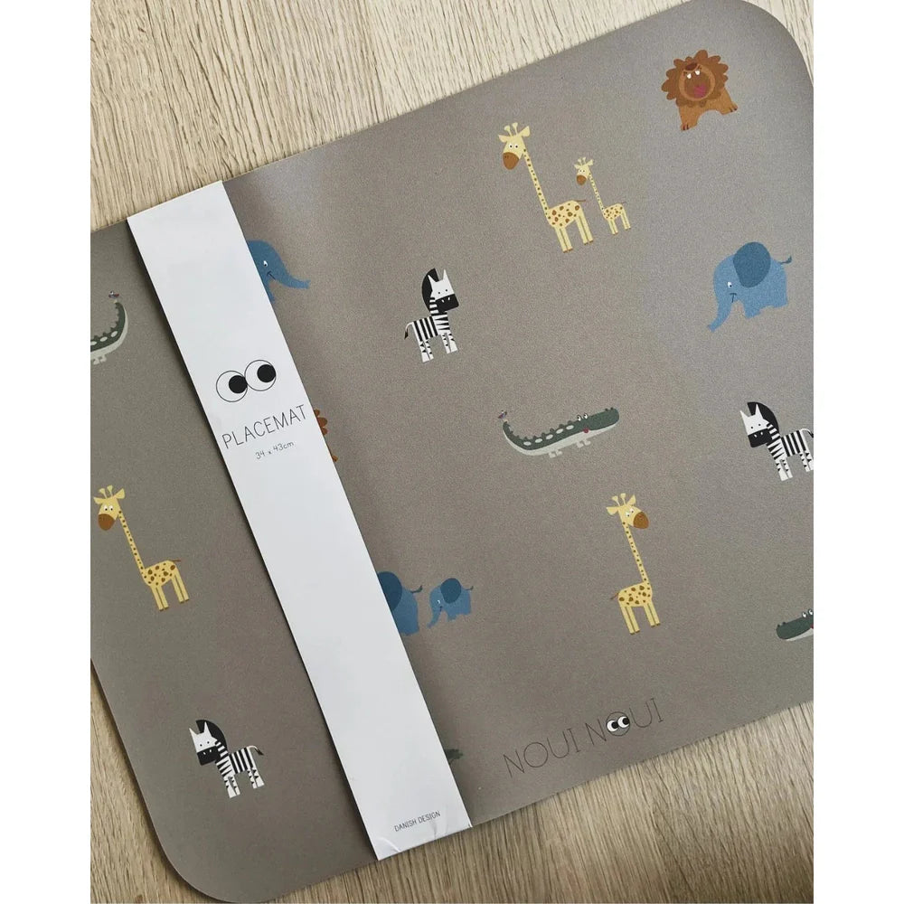 Placemats/Tafelmat voor Kinderen - Safari
