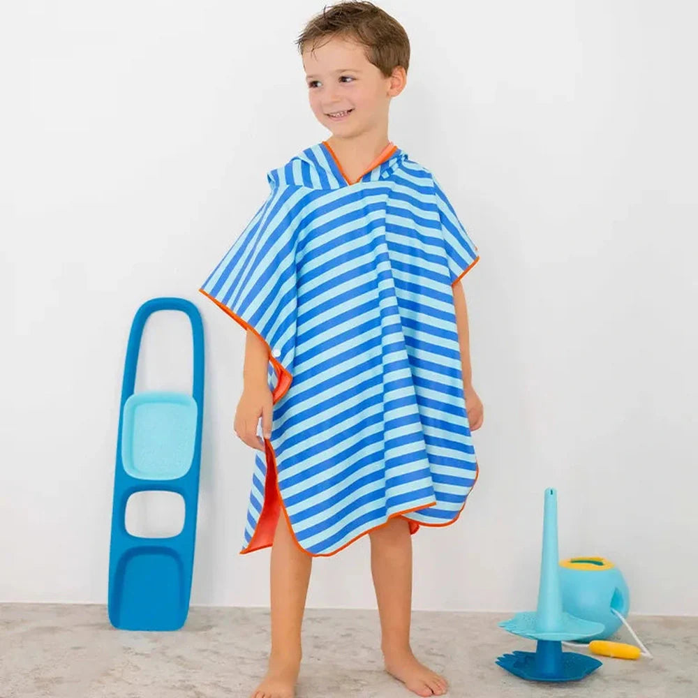 Quut - Poncho Hoodie - 60x60 Ocean