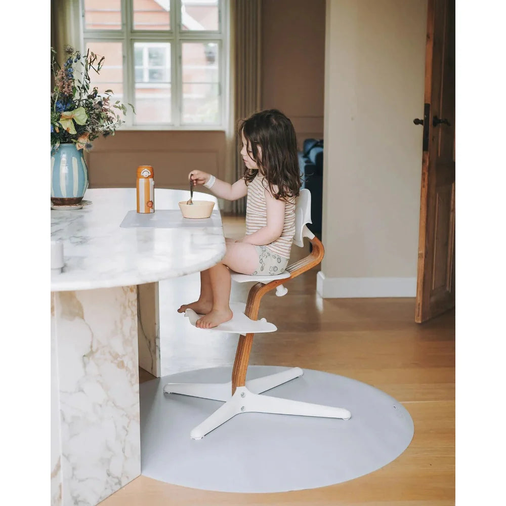 Noui Noui Vloermat Rond - Powder Grey