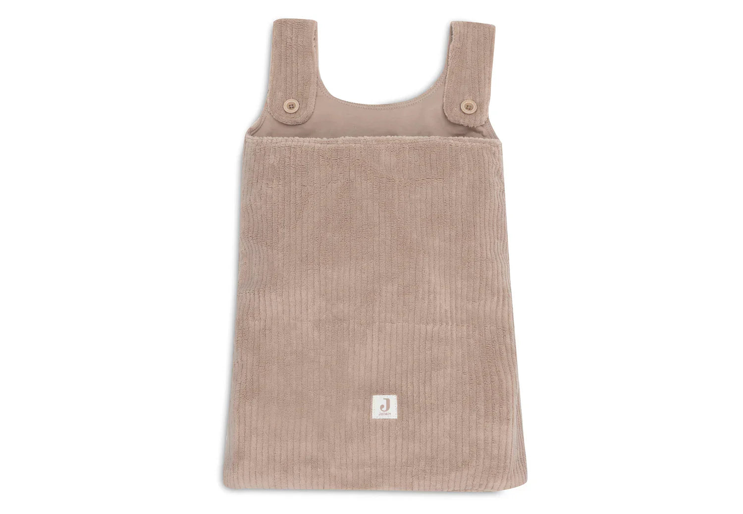 Jollein Boxopbergzak Ribstof - Milky Coffee