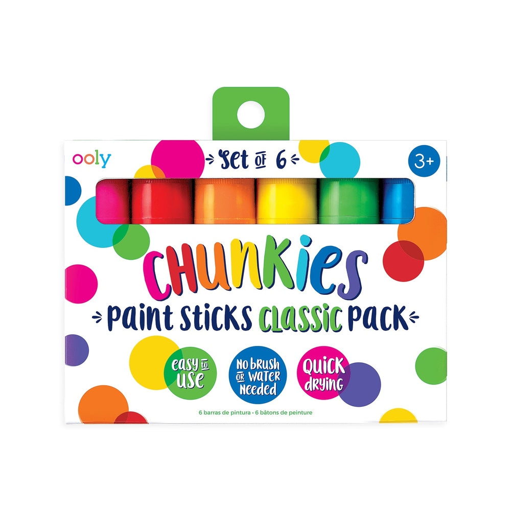 Ooly Chunkies Verfstiften Classic 6 Stuks