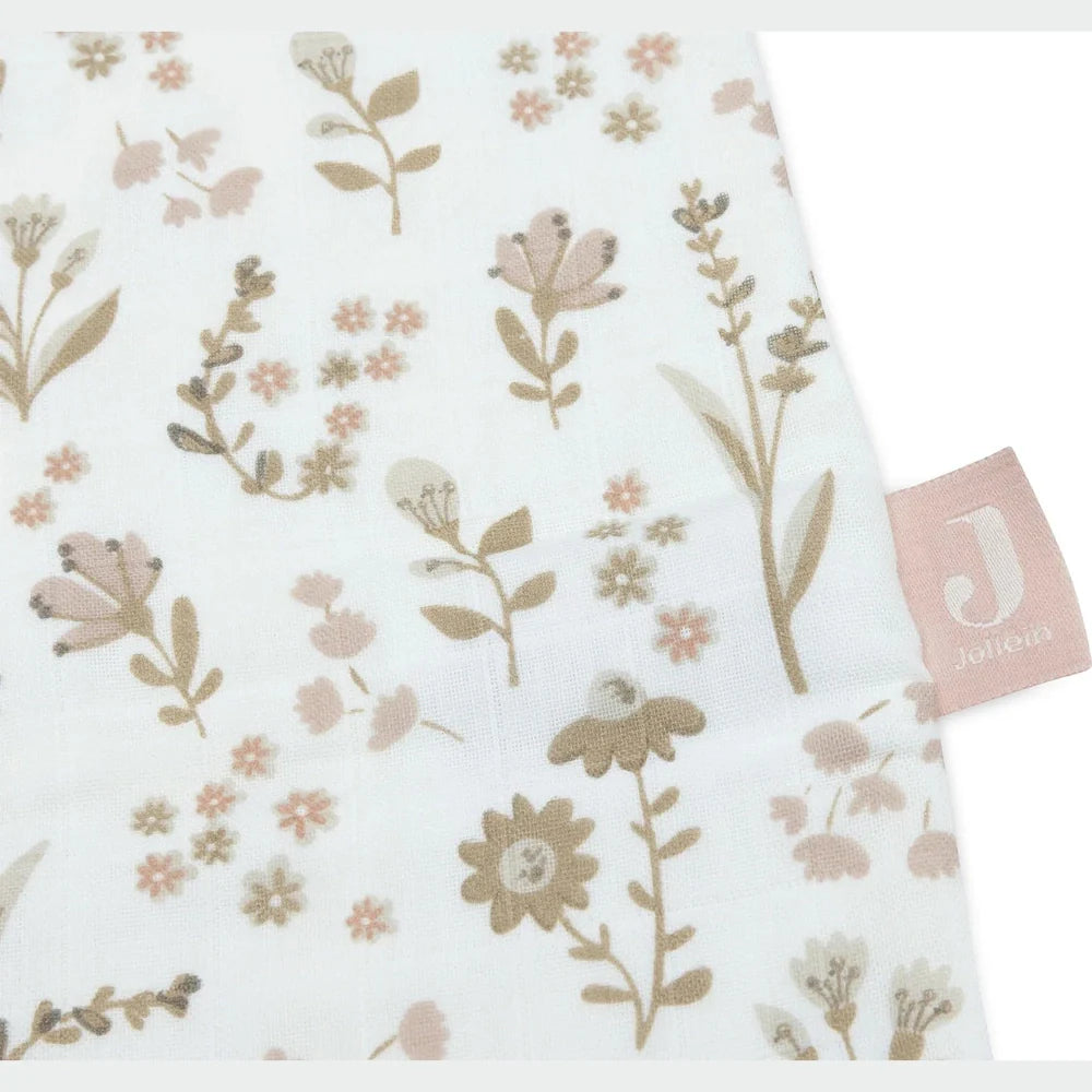 Jollein Baby Zomerslaapzak Hydrofiel - Bloomy - 0,5 TOG