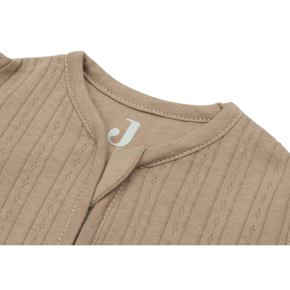 Jollein Zomerslaapzak Katoen Rond Ajour Biscuit - 0,5 tot 1 TOG