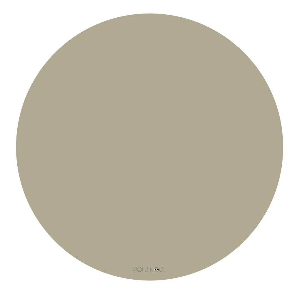 Noui Noui Multifunctionele Knoeimat Rond - Olive Haze Grey