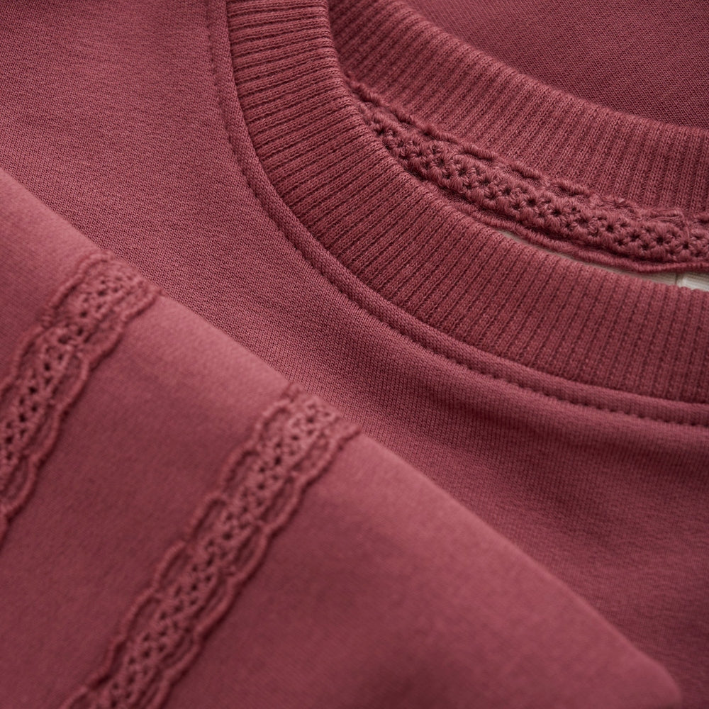 En Fant Sweater - Wijnrood