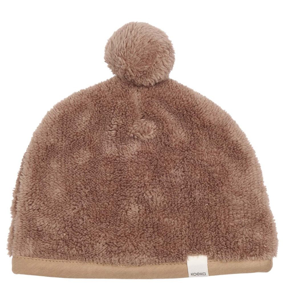 Koeka Babymutsje Malmo - Caffe Met Ponpon