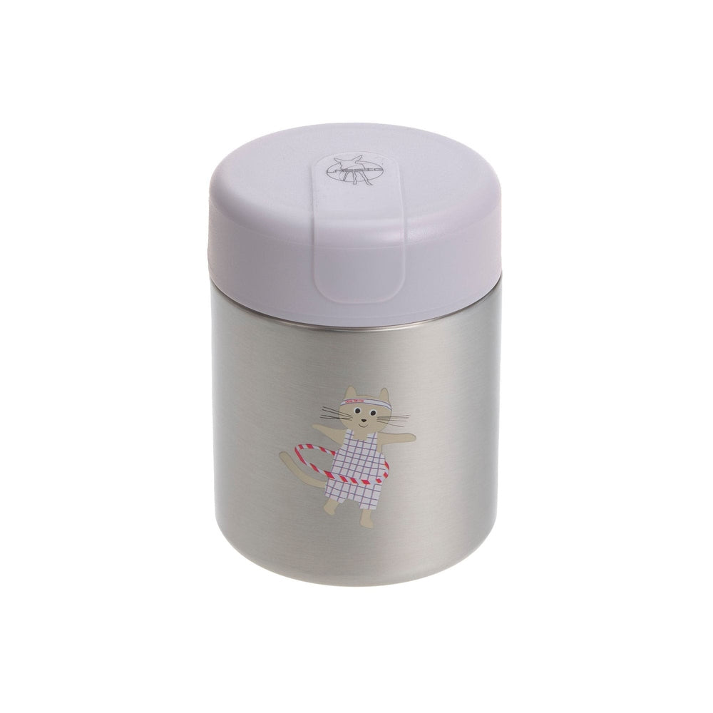 Lässig Bewaarpot/Thermos Voedselcontainer / Food Jar - Tiny Team Cat