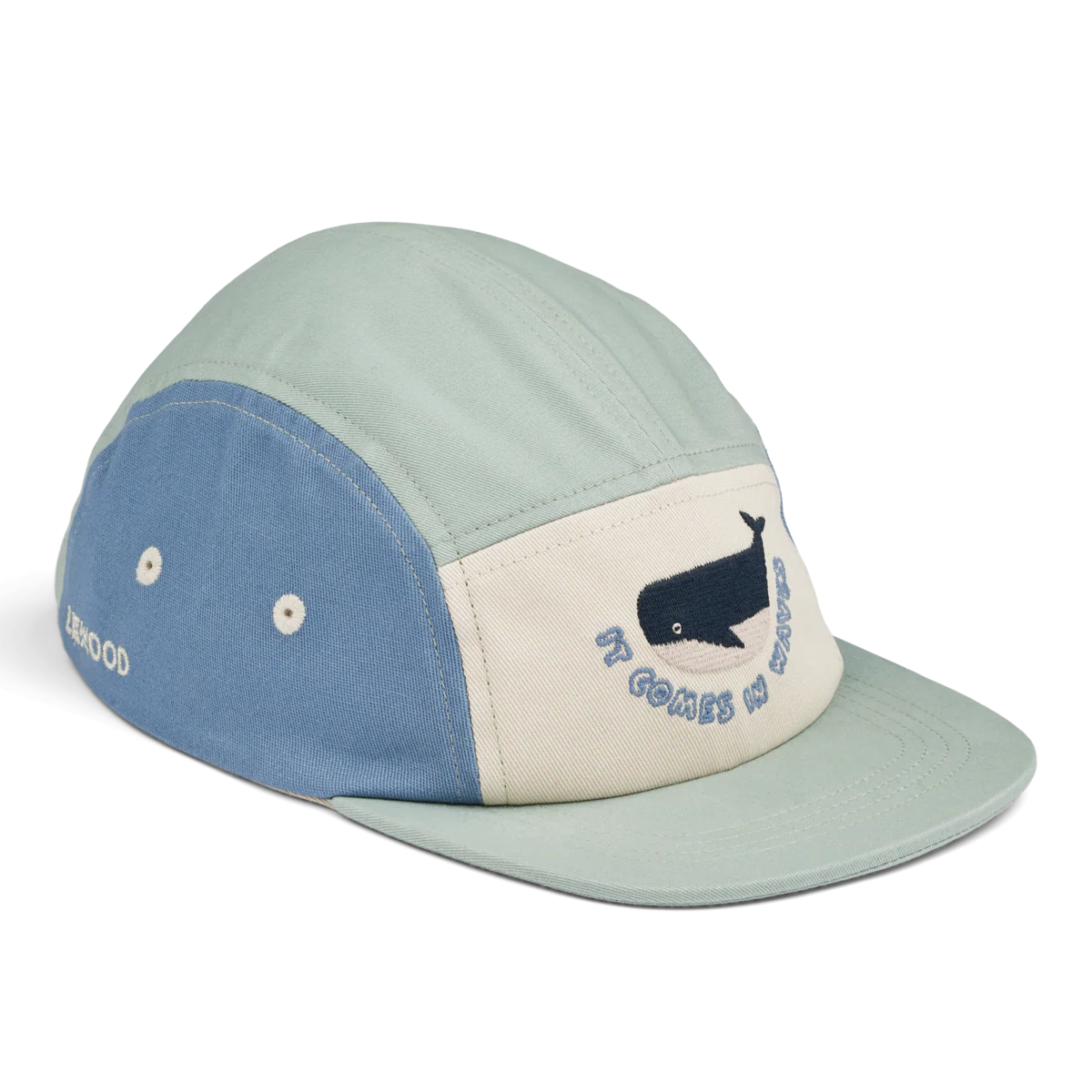 Liewood Rory Bedrukte Pet Voor Kinderen - Ice Blue Mix