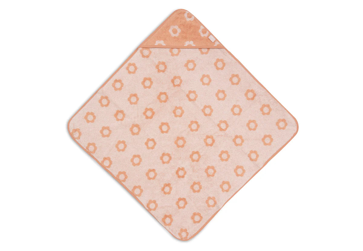 Jollein Badcape Badstof 75x75cm Jacquard Flower