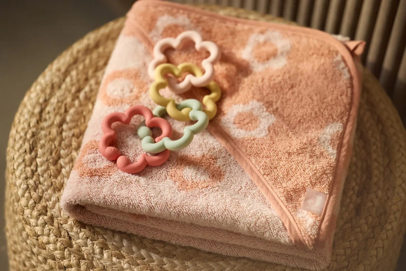 Jollein Badcape Badstof 75x75cm Jacquard Sun