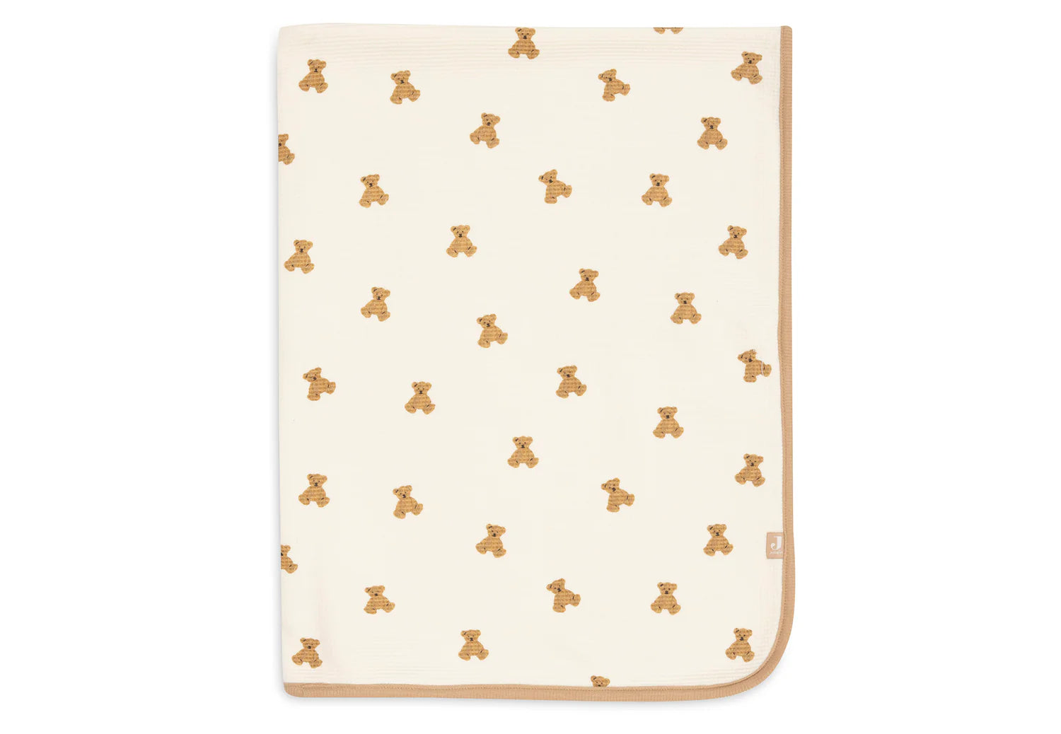 Jollein Deken Wieg 75x100cm Mini Teddy - Bear Little