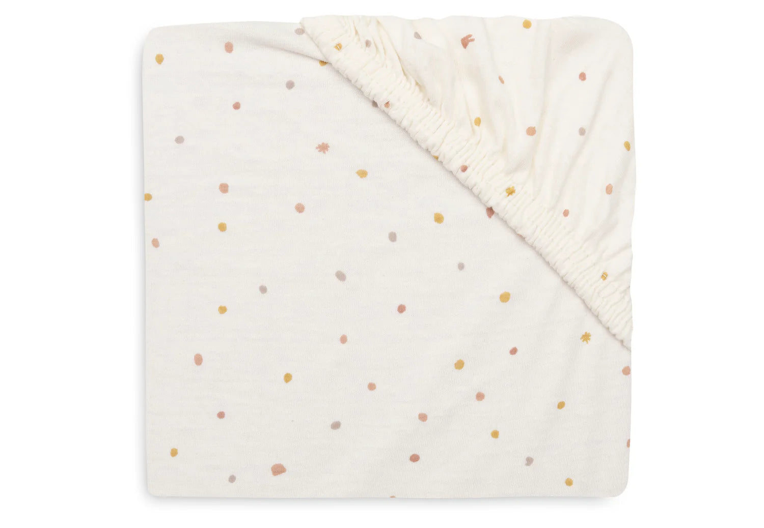 Jollein Hoeslaken Jersey 40/50x80/90cm - Kangaroots Dusty Dot