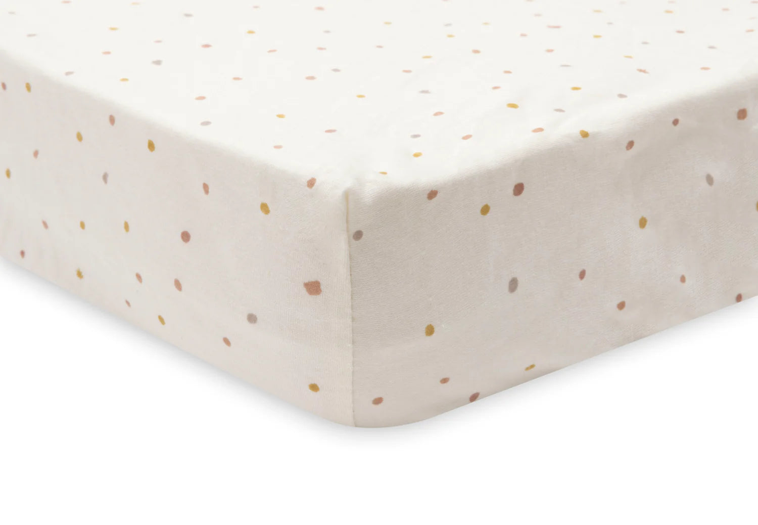 Jollein Hoeslaken Jersey 40/50x80/90cm - Kangaroots Dusty Dot