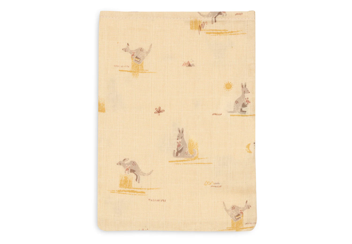 Jollein Hydrofiel Washandje 15x20cm - Kangaroots 3st.