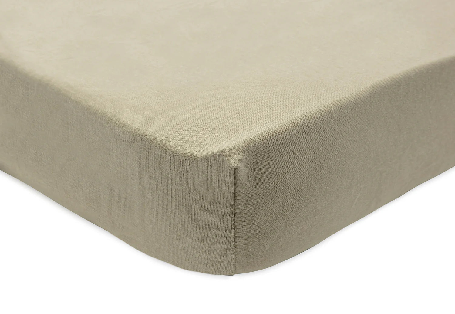 Jollein Hoeslaken Olive Green 70/75x140/150cm