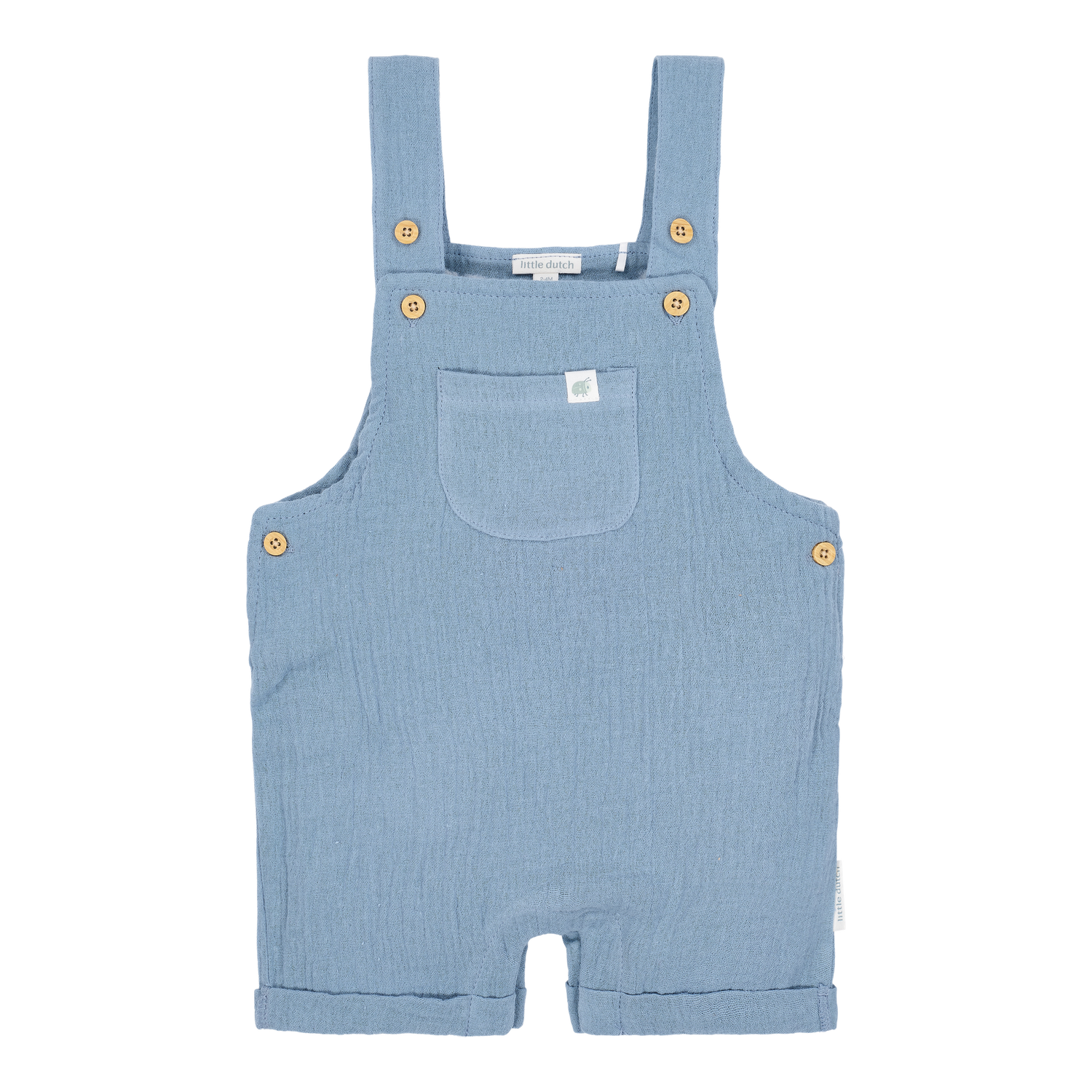 Little Dutch Kort Tuinpak Blauw Stone Blue