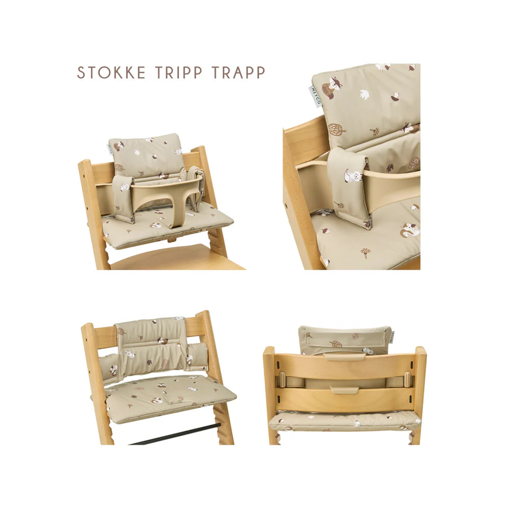 Meyco Stoelverkleiner Meegroei - Forest Animals Sand