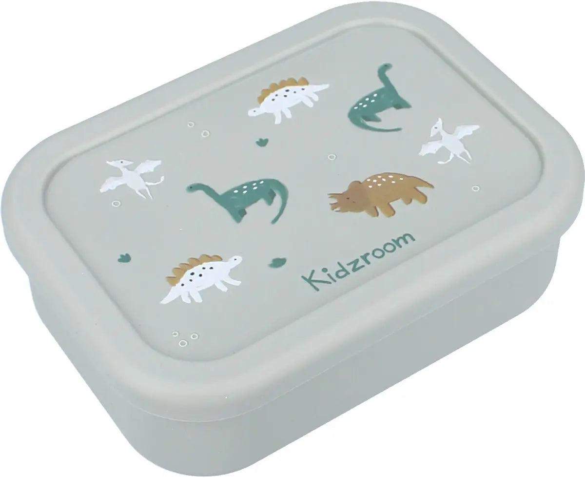 Kidzroom Lunchbox Small Talk Dino's - Groen