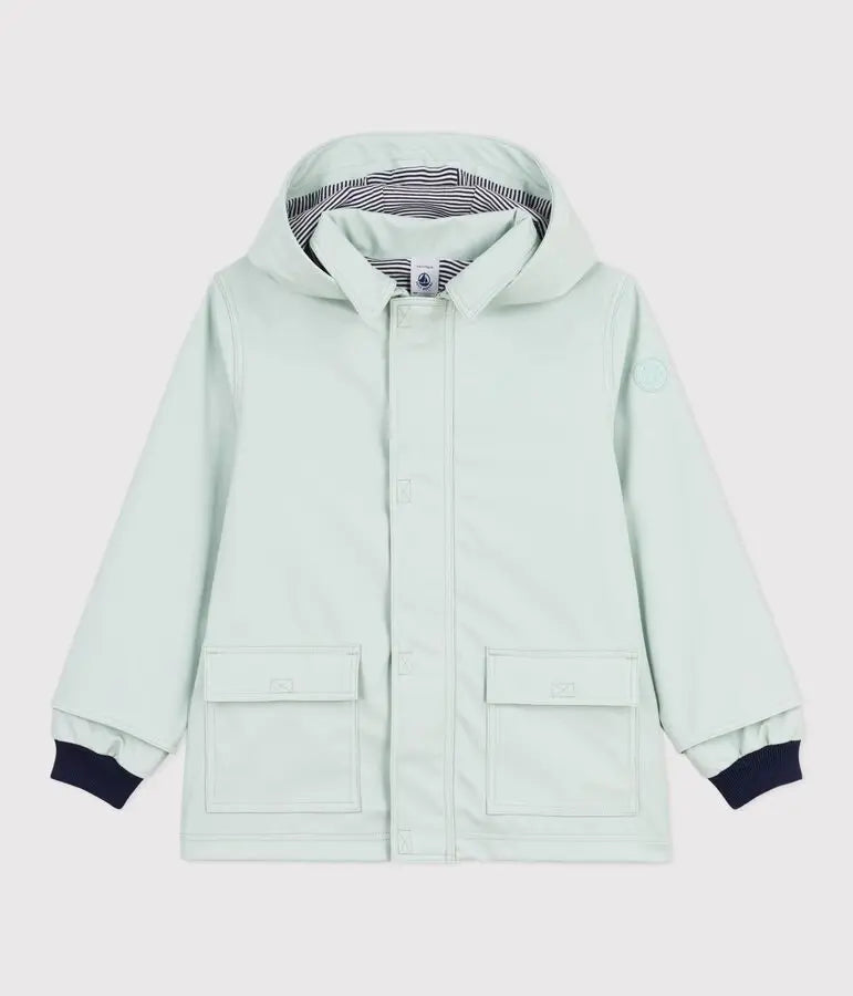 Petit Bateau | Blauwe regenjas kinderen