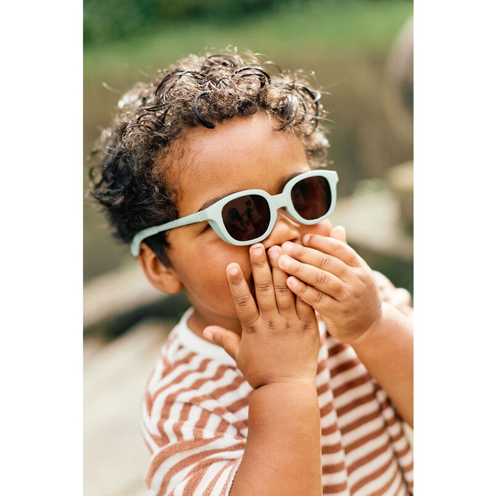 Béaba Zonnebril Baby / Kind | 9-24 Maanden - Square Lucky Saliegroen