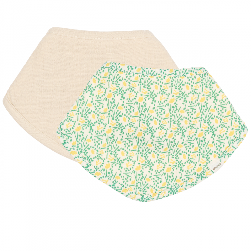 Koeka Sjaal Slab 2-pack Meadow - off white