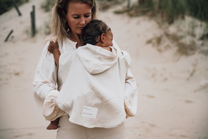 Koeka Badponcho Faro - warm white