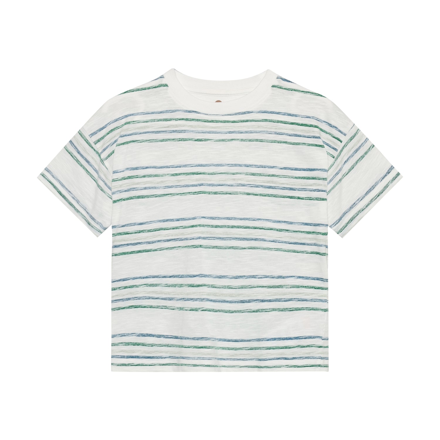 En Fant T-shirt Korte Mouw - Streep Fris Groen