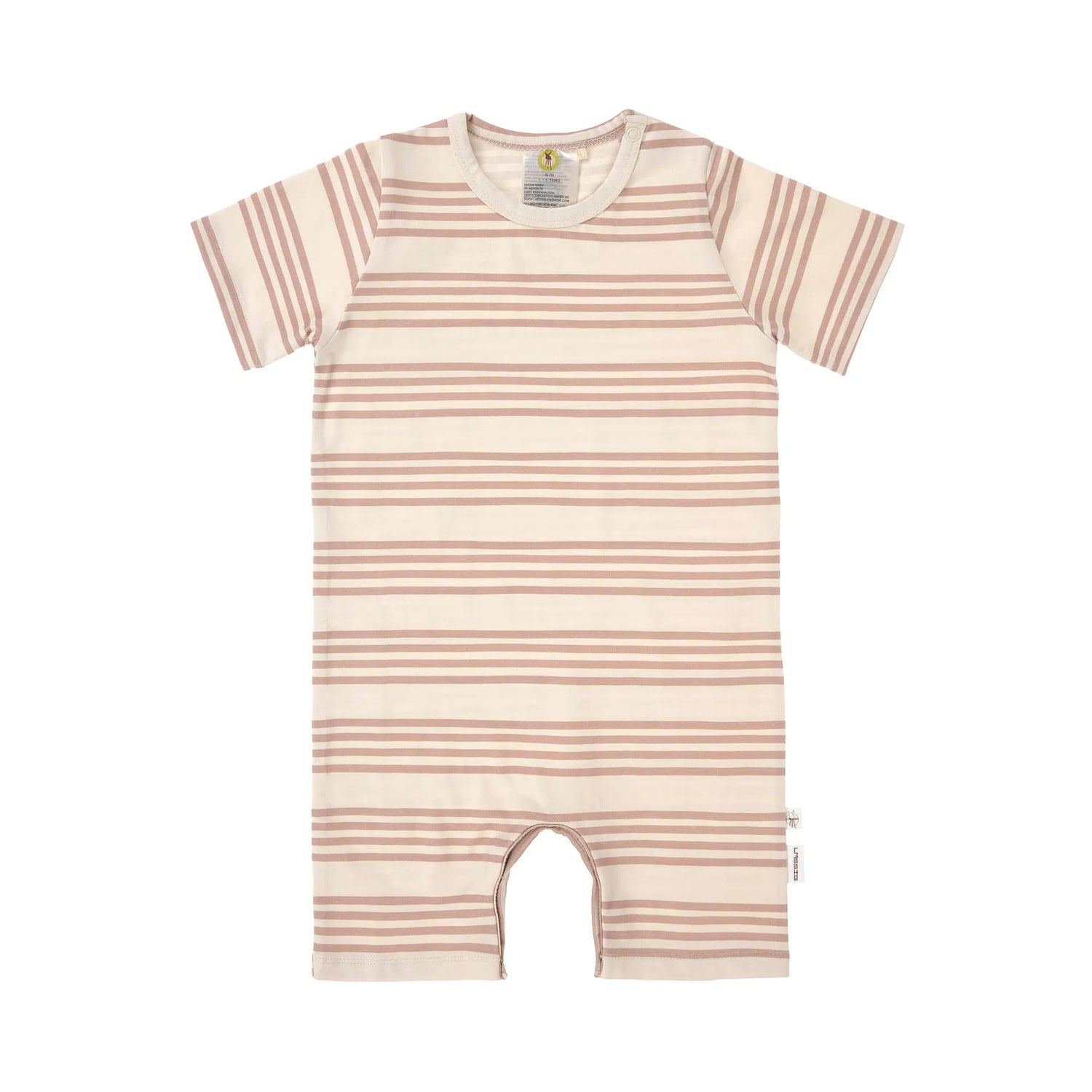 Lässig Babypakje - Gestreept Beige