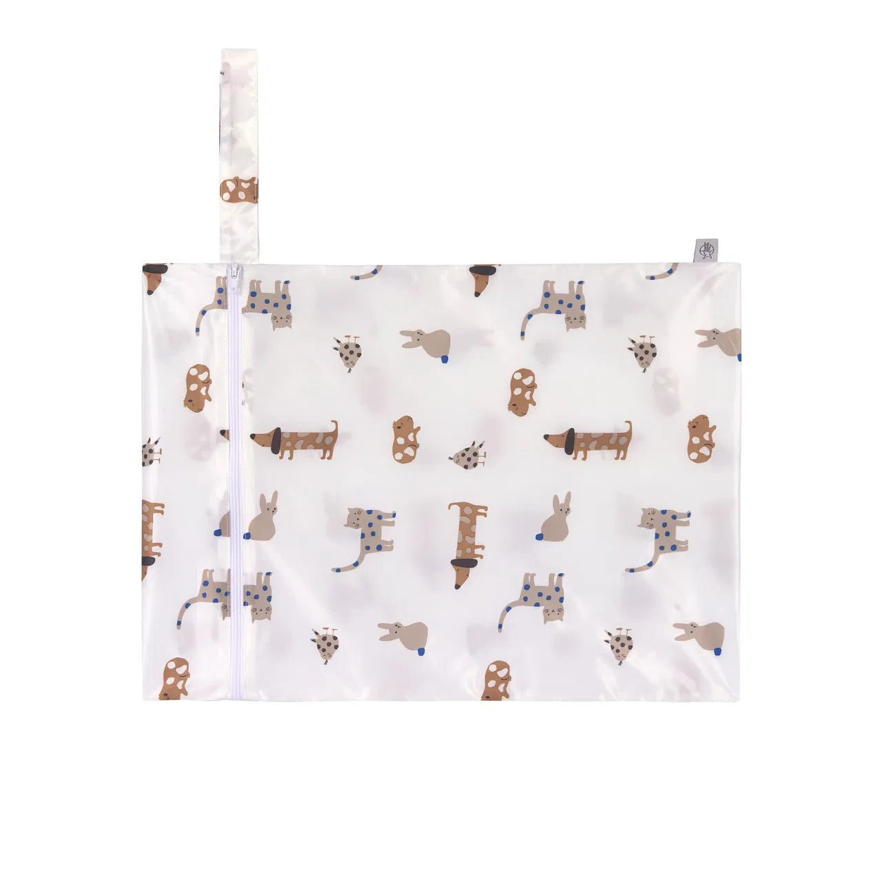 Lässig Wet Bag (2 pcs) - Kleine figuurtjes royal blue