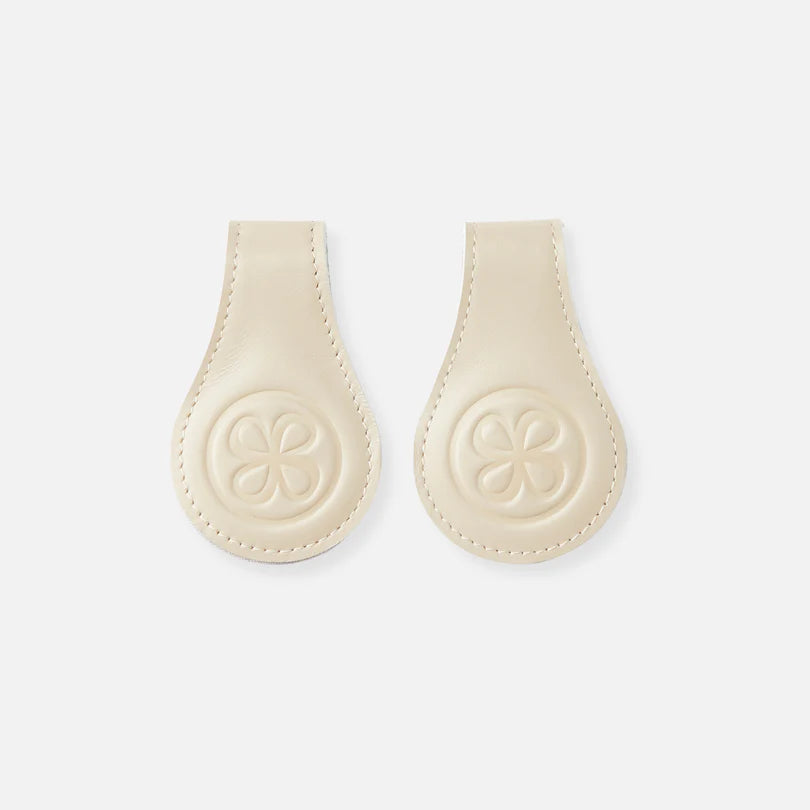 Cloby Leren Swaddle Clips - Beige