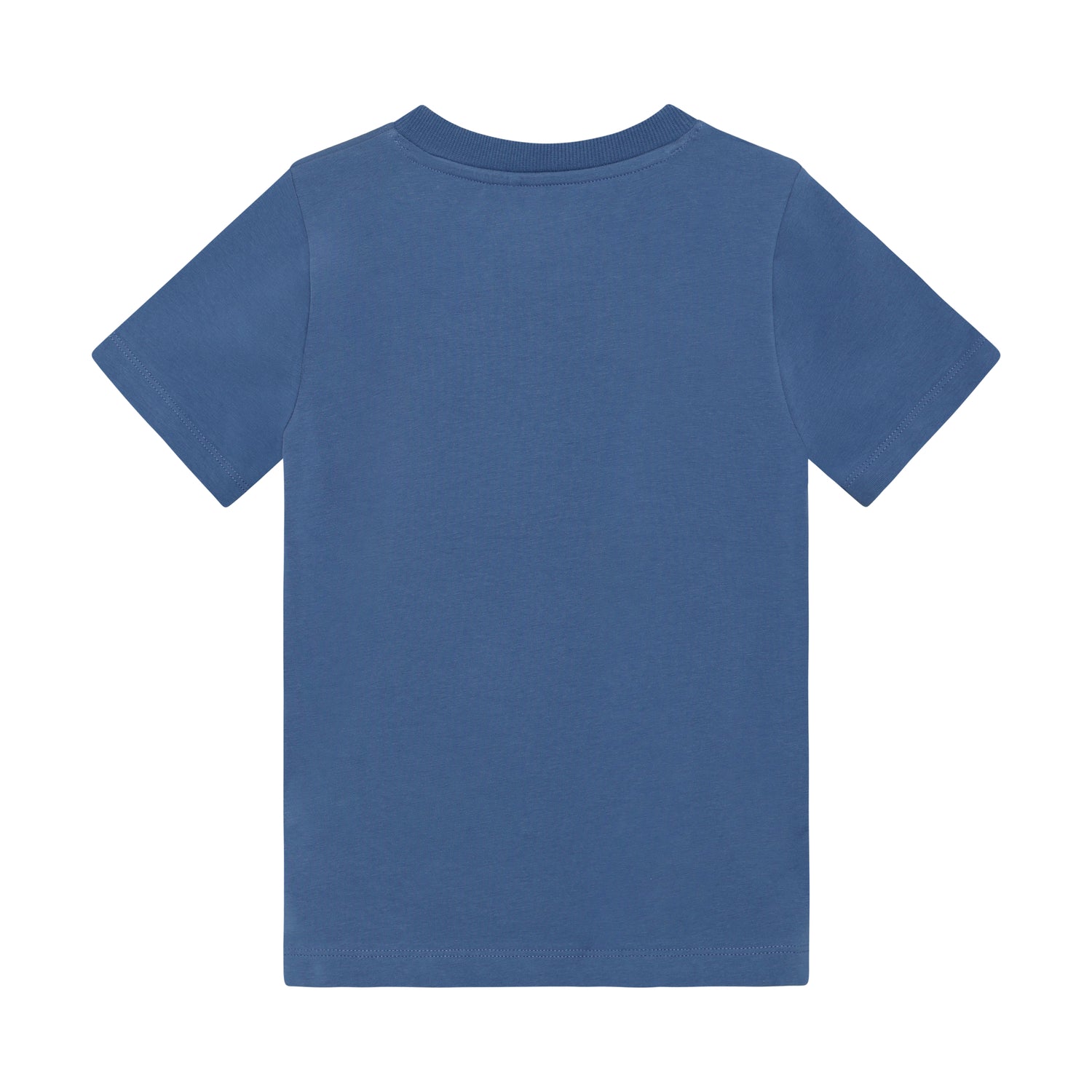 Minymo T-shirt met print van haai - Blauw