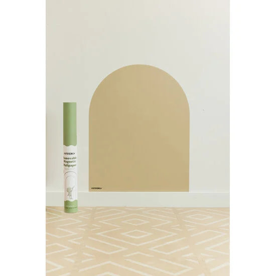 Kinderly Verwijderbare Magnetische Muursticker Beige