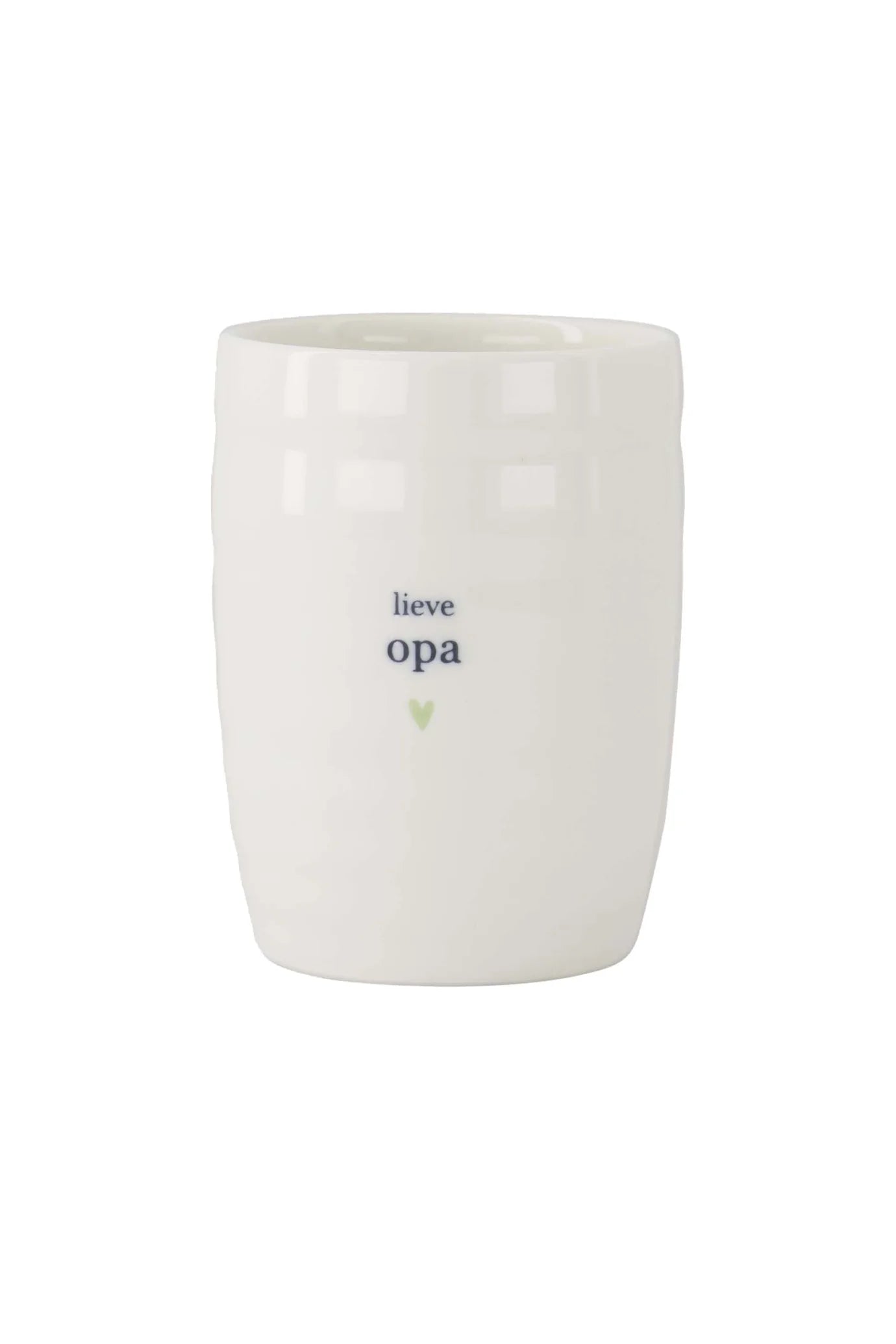 Zusss Koffiemok Lieve Opa - Wit