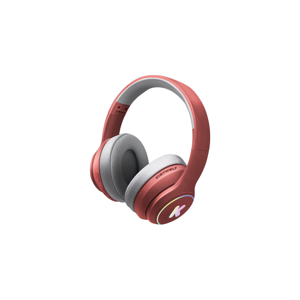 Kidywolf K-EARS Koptelefoon voor tieners - Rood