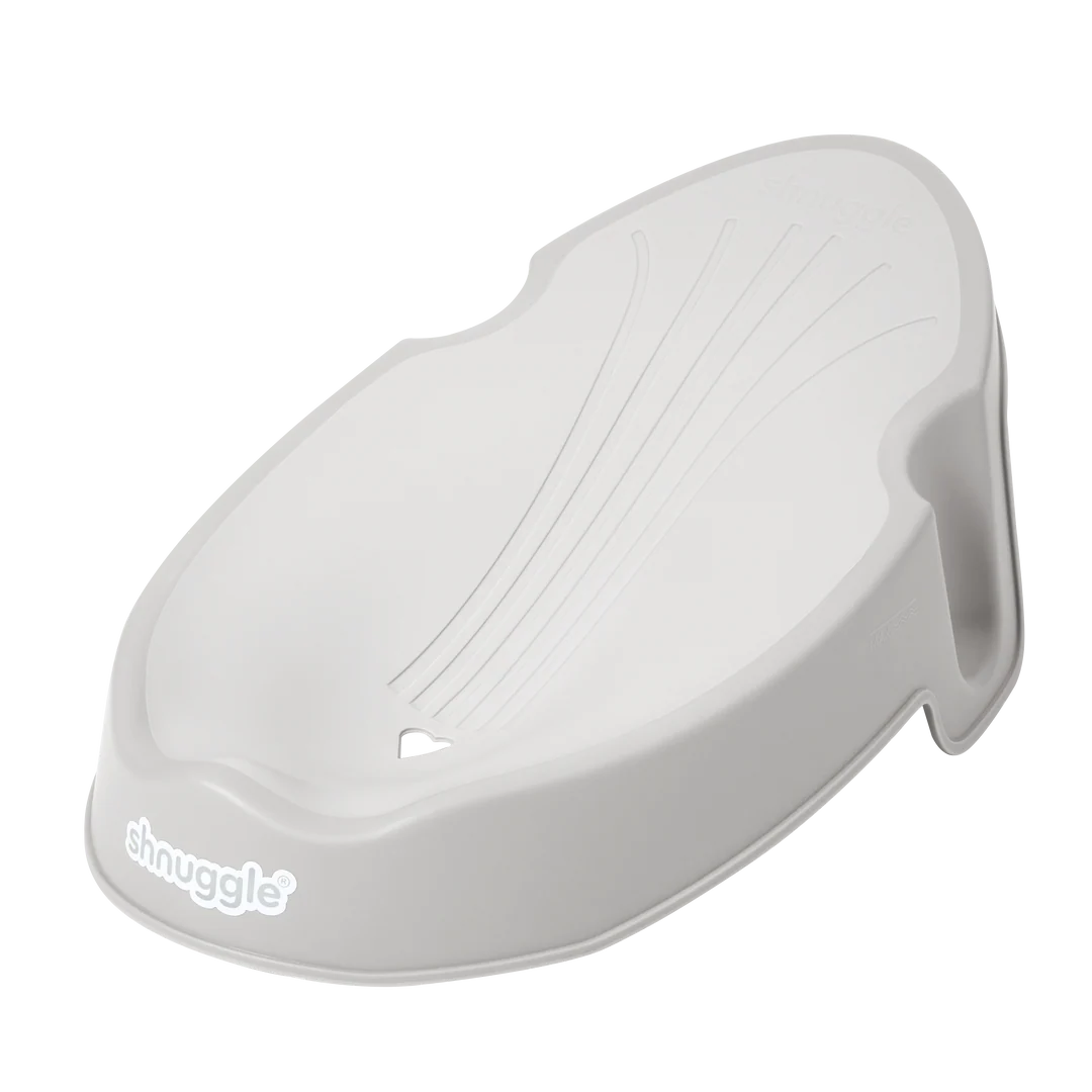 Shnuggle Newborn Baby Bath Support Ergonomic, Non-Slip & Quick-Dry 0-3 maanden - Taupe