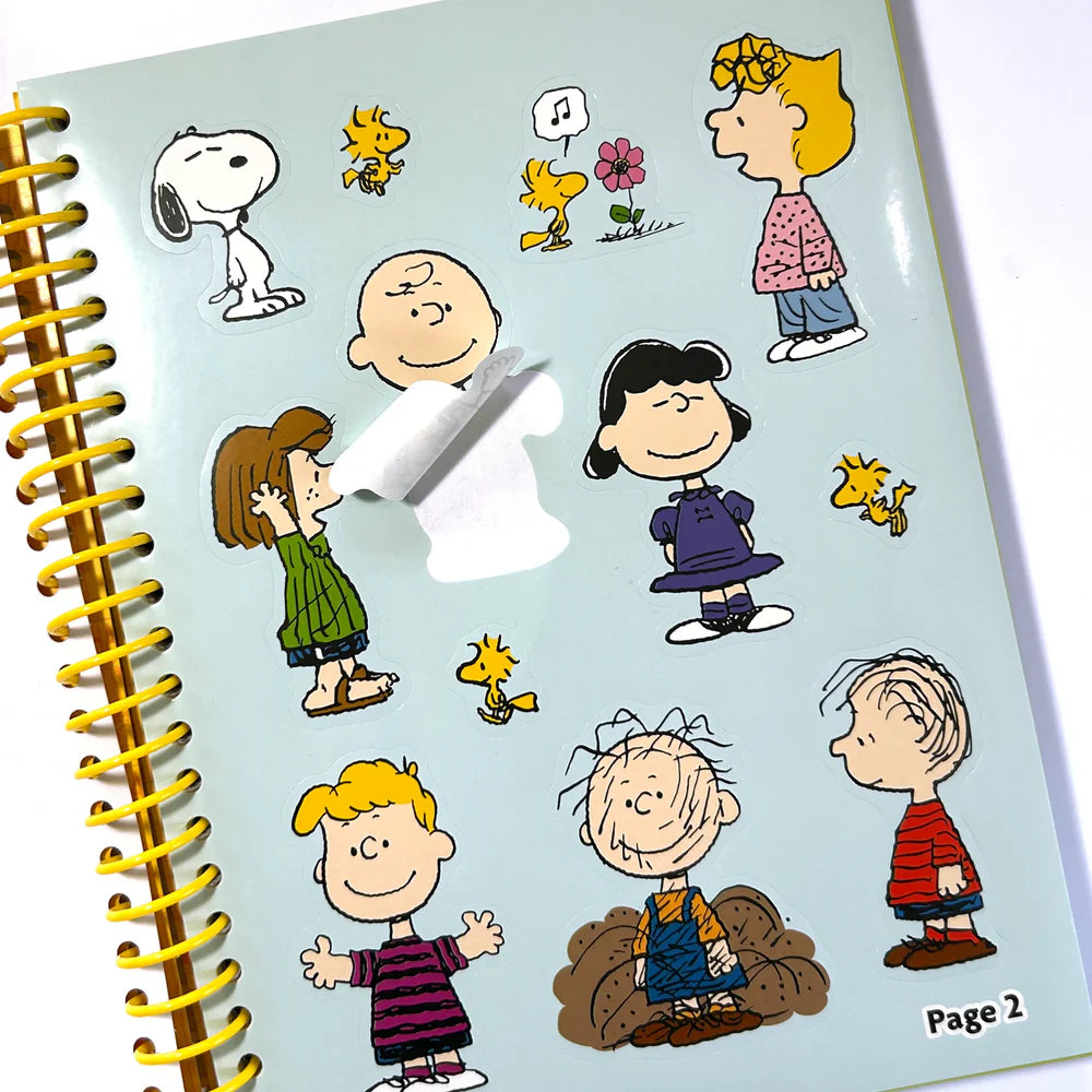 Ooly x Peanuts kleur- en stickerpakket - Creatieve knutselset voor kinderen