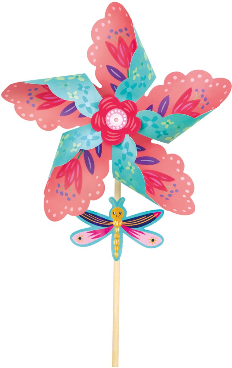 Avenir Knutselproject voor elke dag: maak windmolentjes met bloemen