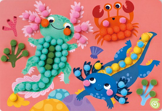 Avenir Pom Pom Art - Axolotl