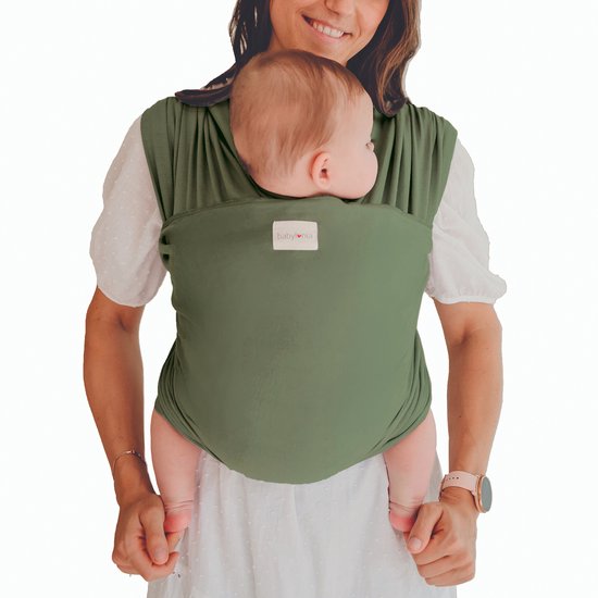 Babylonia Draagzak Tricot Slen - Khaki Green